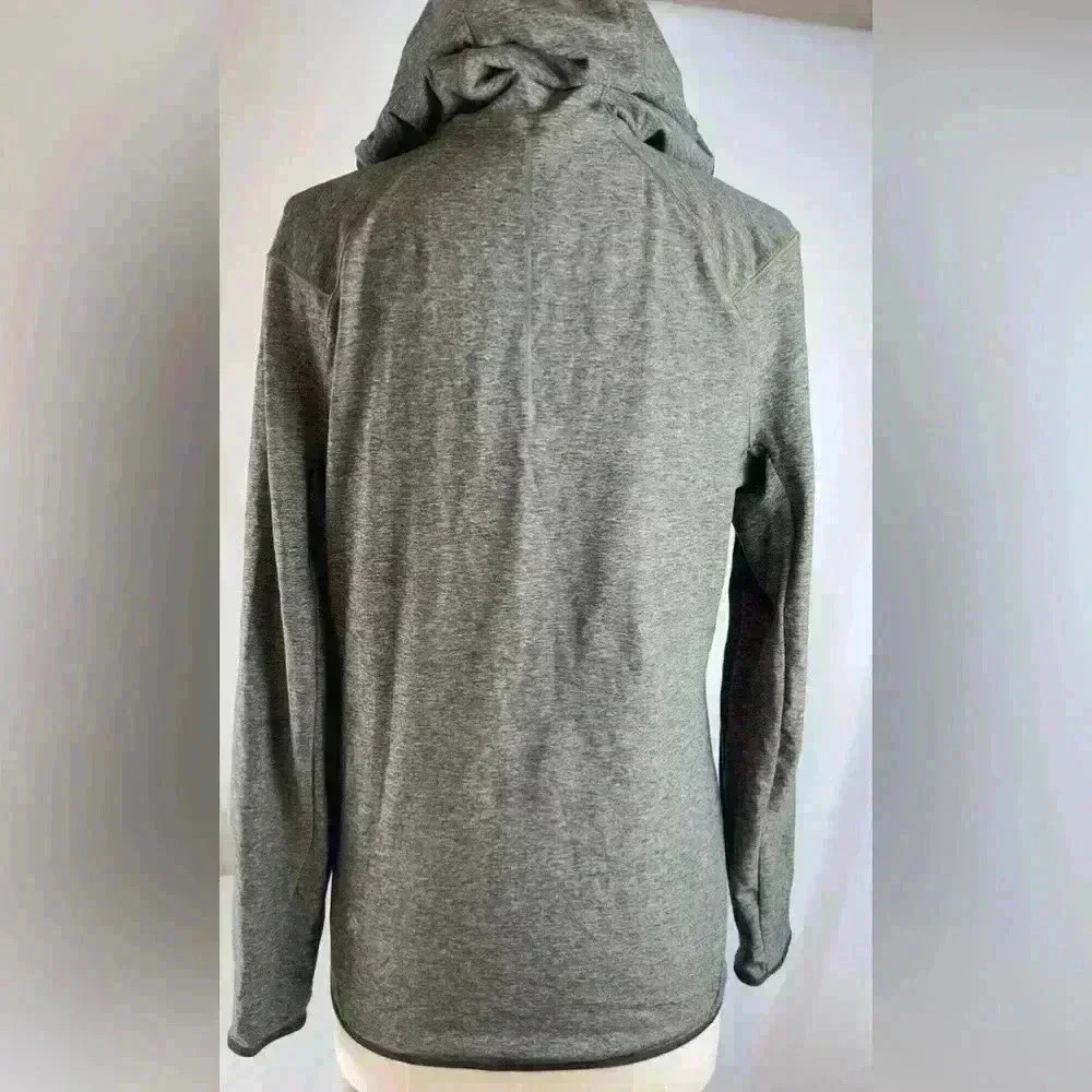 LULULEMON - Hooded Jacket (Grey/Black with Blue interior) Size XS - Picture 9 of 14